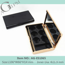 Elegant Rectangular Eye Shadow Case With Mirror AG-ES1065, AGPM Cosmetic Packaging , Custom colors/Logo